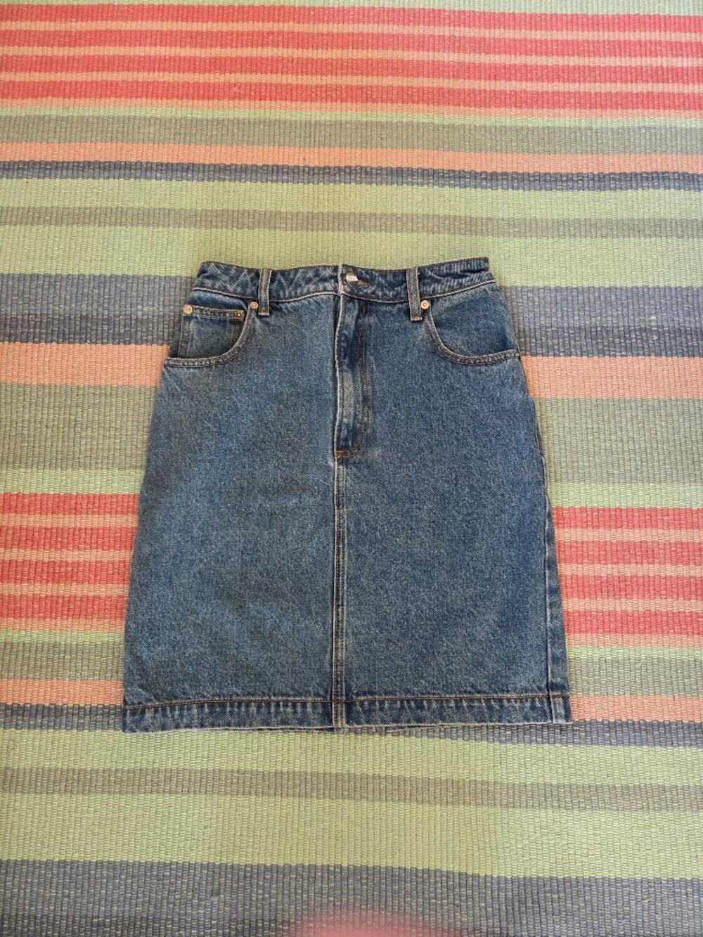 Ronny Kobo Jean Pencil skirt like new